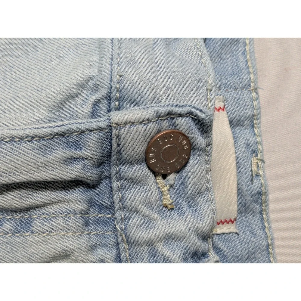 BDG URBAN OUTFITTER LONG LINE‎ CARPENTER Women Size 27 Blue Dyed Denim Shorts